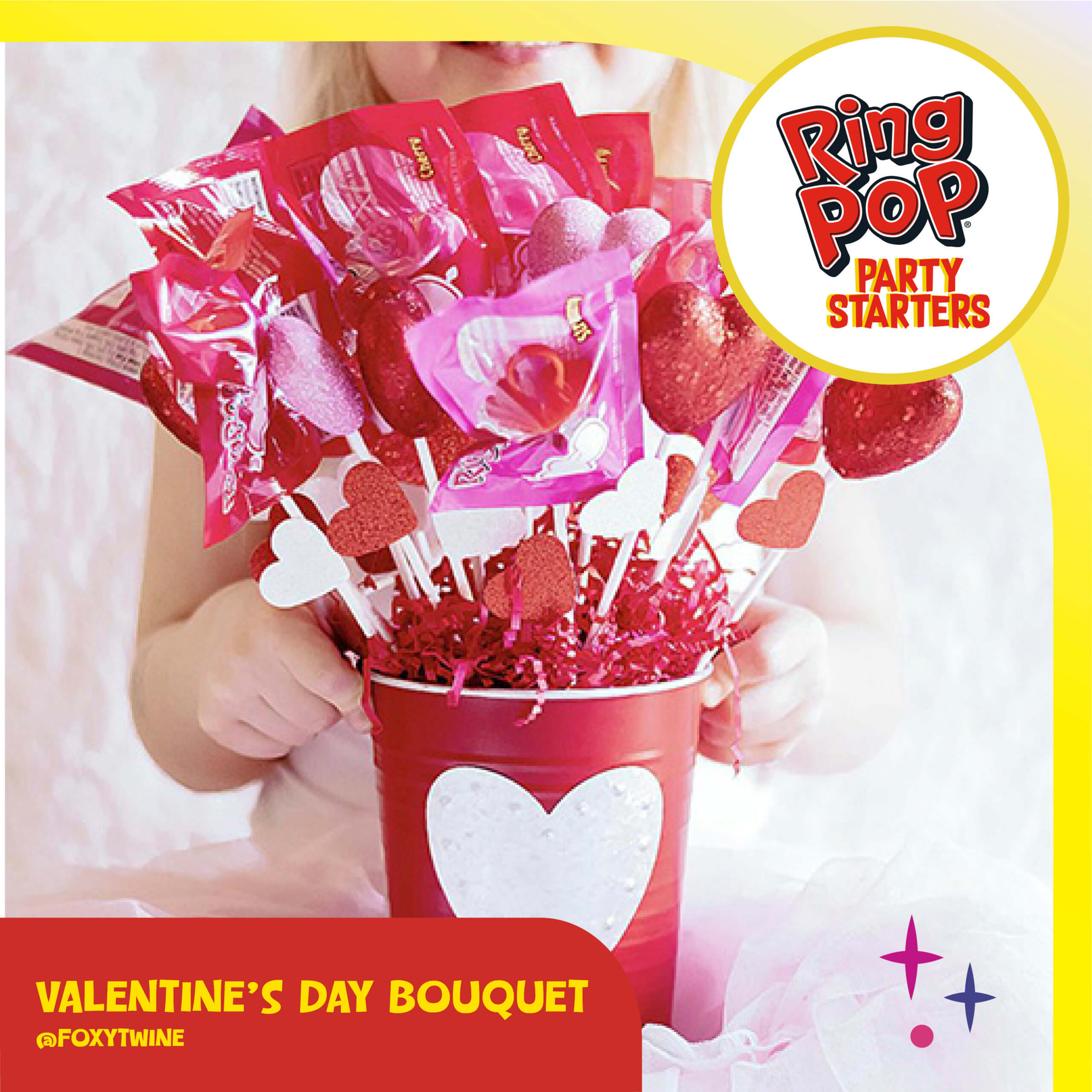 Valentine’s Day Ring Pop® Bouquet