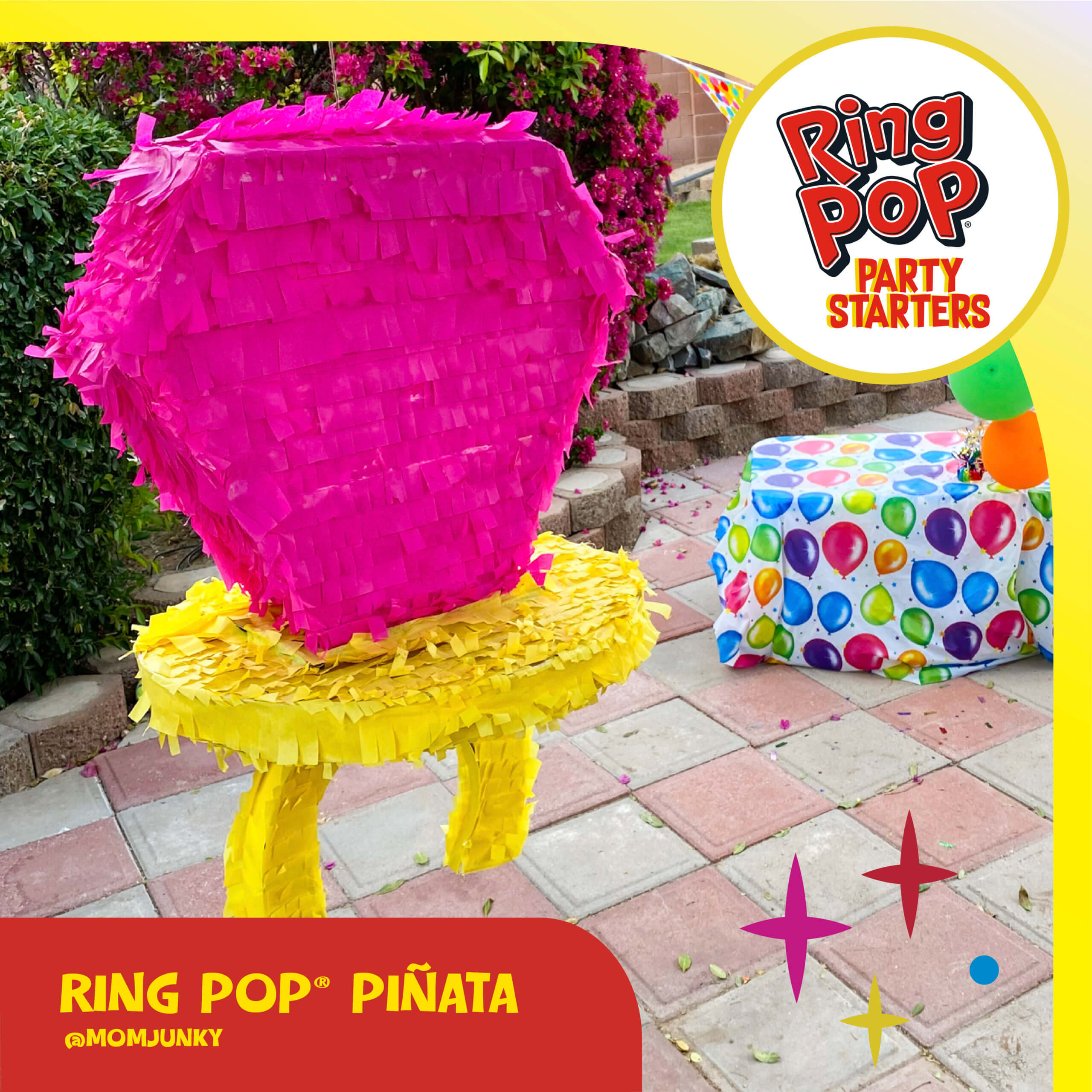 The Ultimate Birthday Party with a Ring Pop® Piñata