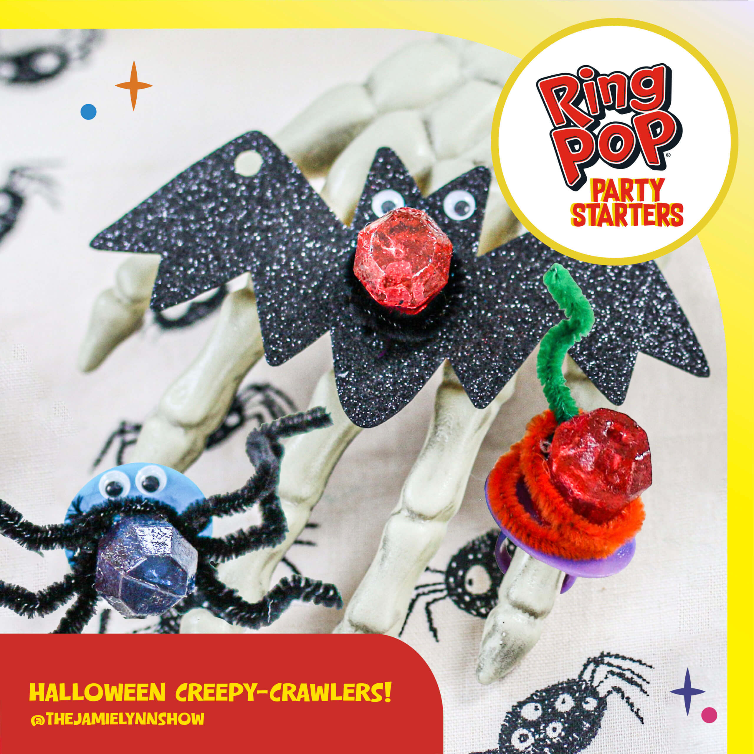 Ring Pop® Halloween Creepy-Crawlers!