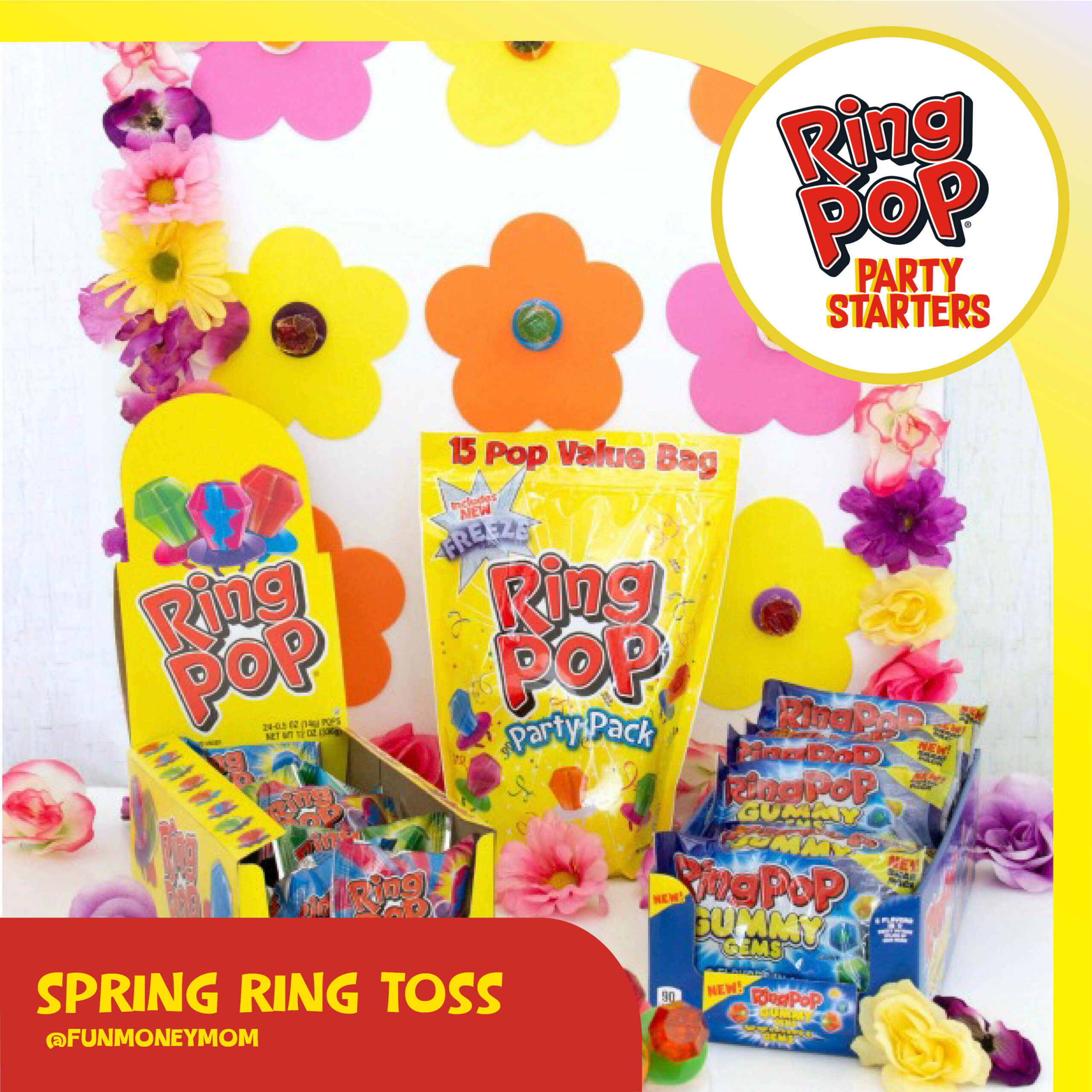 Ring Pop® Spring Ring Toss Game