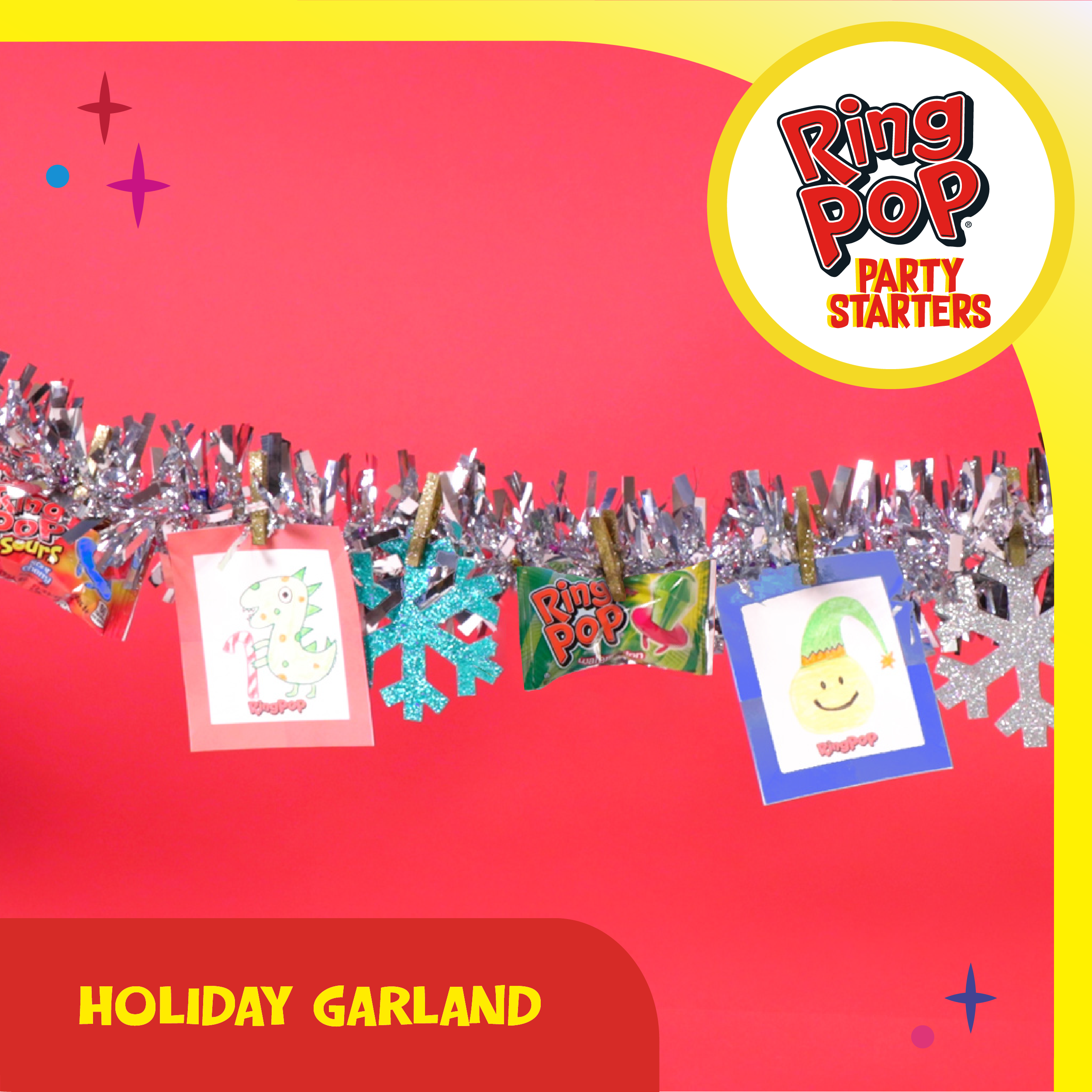 Ring Pop® Holiday Garland
