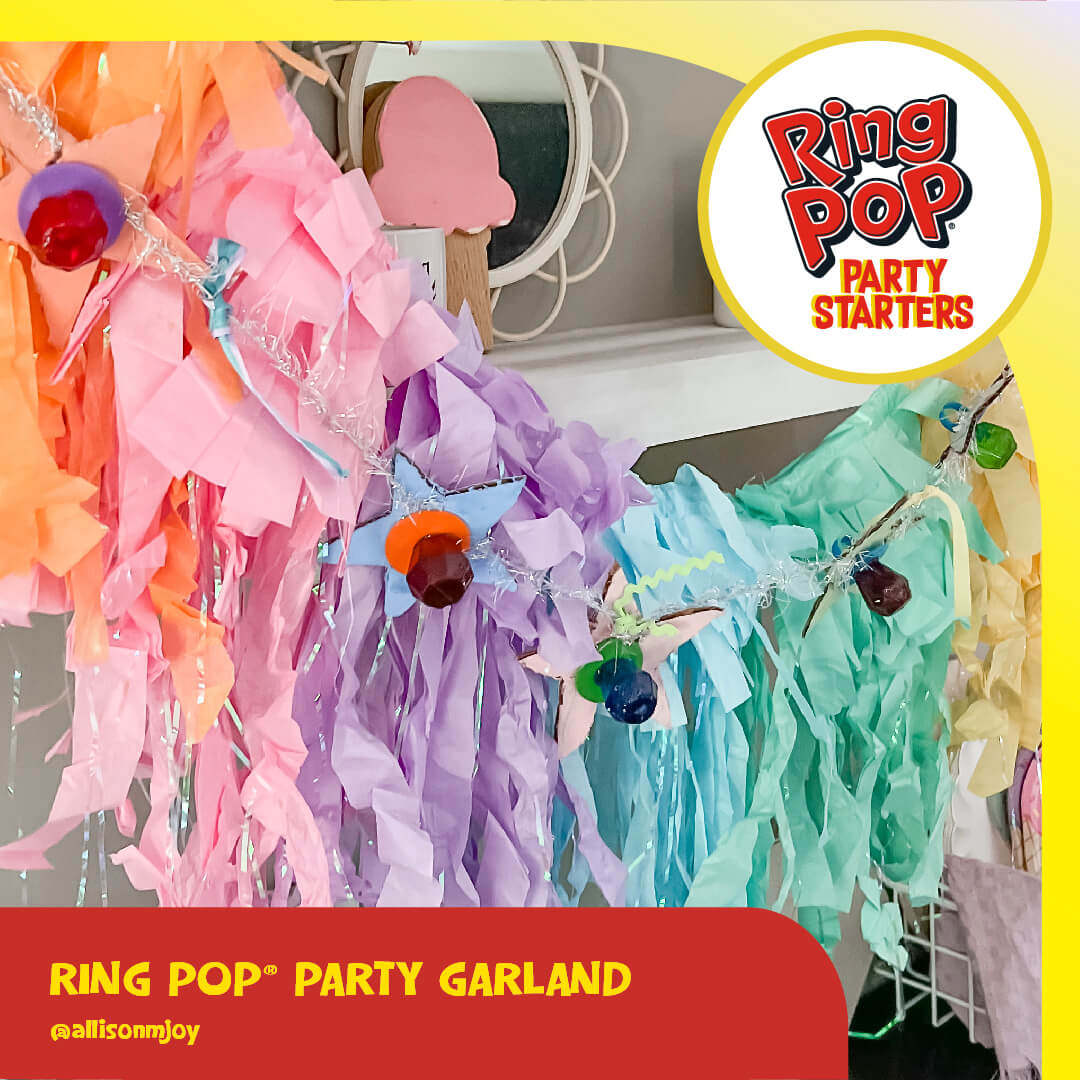 Ring Pop® Party Garland
