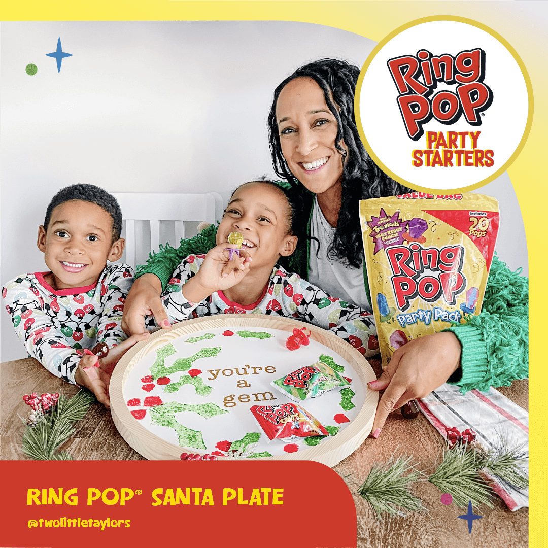 Ring Pop® Santa Plate