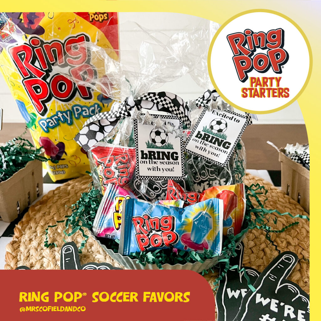 Ring Pop® Soccer Favors