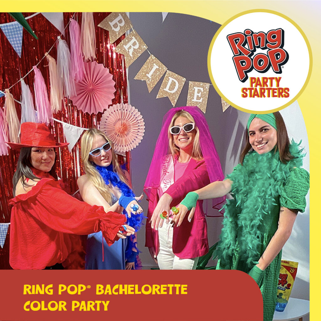 Ring Pop® Bachelorette Color Party