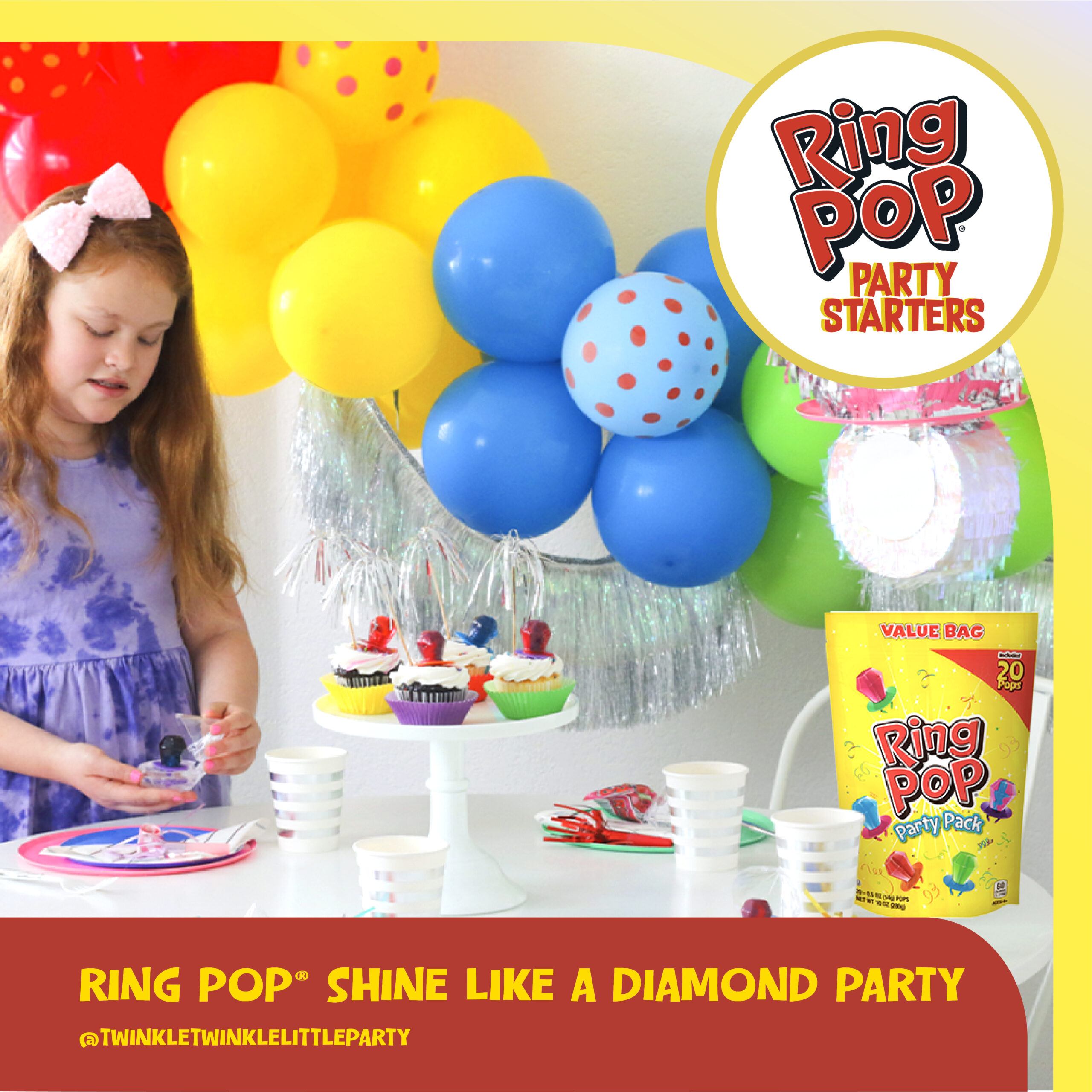 Ring Pop® Shine Like A Diamond Party