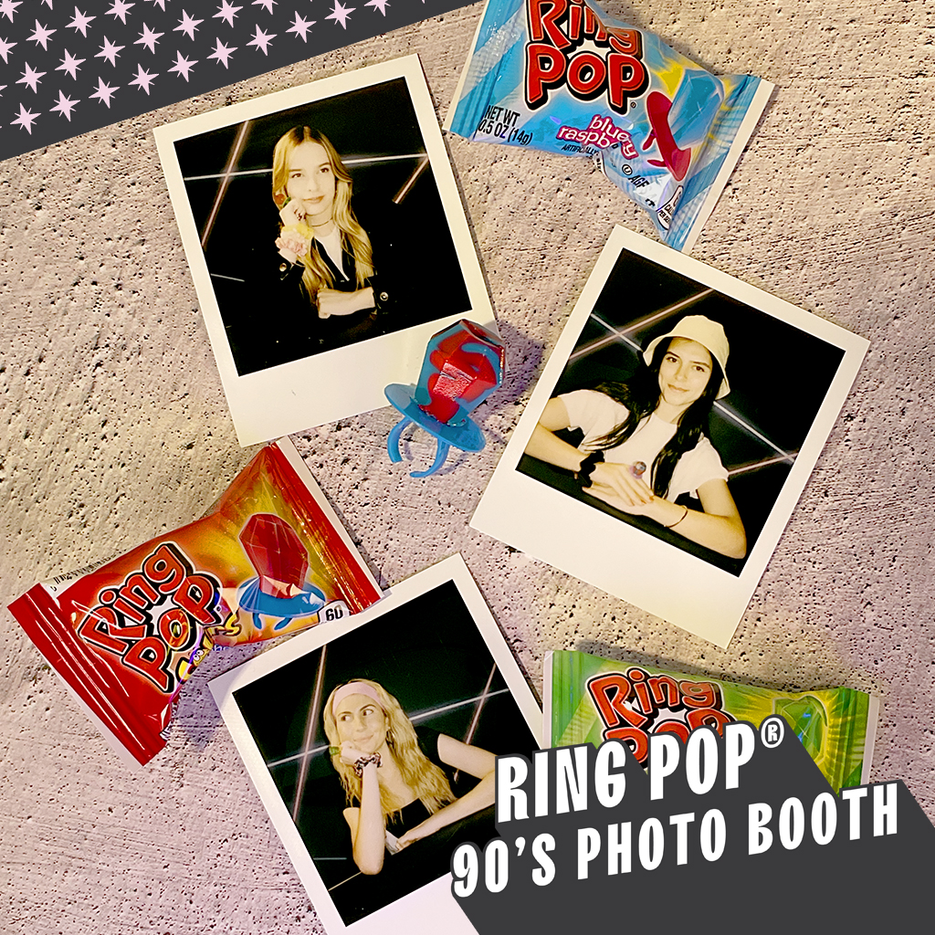 Ring Pop® 90’s Photo Booth